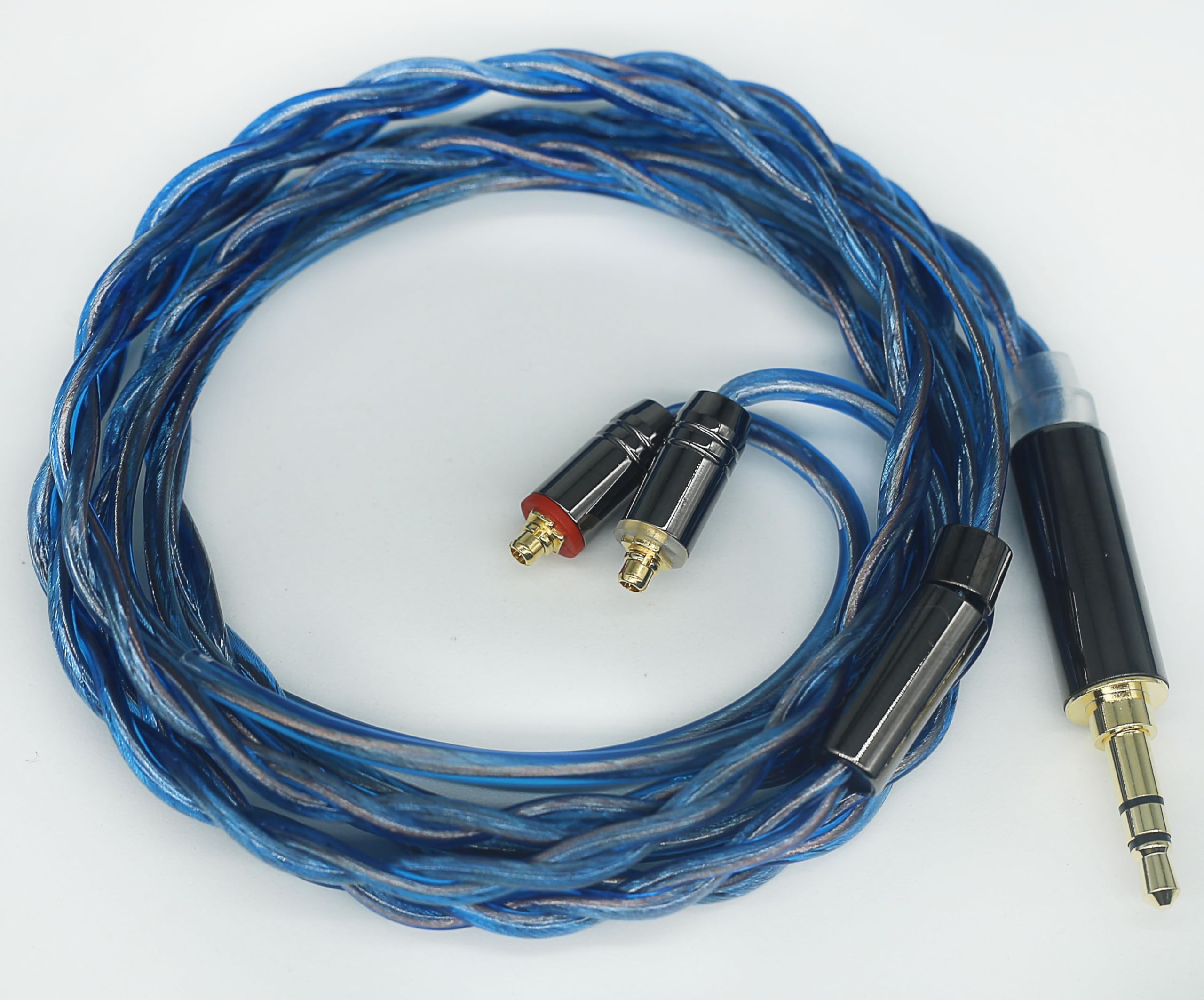 新品未使用　JSHiFi‐Sasori MMCX 3.5mmリケーブル Amazon | 【JSHiFi-SKY】MMCX3.5mmリケーブル MMCX銀メッキ8芯3.5mm